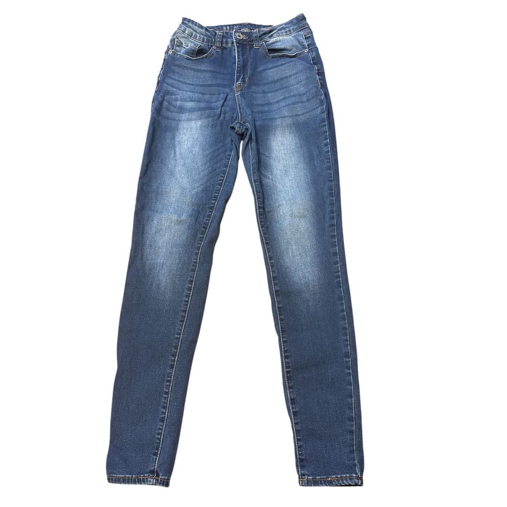 SONG Jeans Womens Size 7/28 Blue Dark Wash Curvy High Rise Skinny Jeans